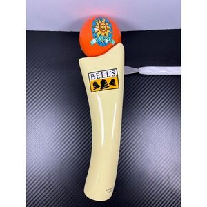Bells Brewery Oberon Beer Tap Handle Ball Top Cream Yellow